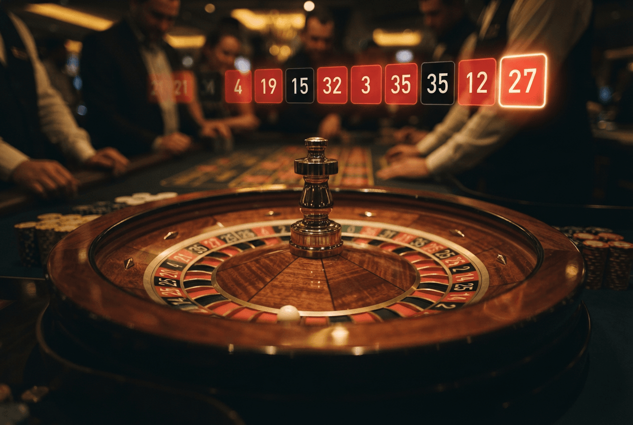 Illustration for the guide Roulette Streak Odds: How Long Can a Red or Black Streak Last?
